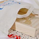 tote bag con caja en interior
